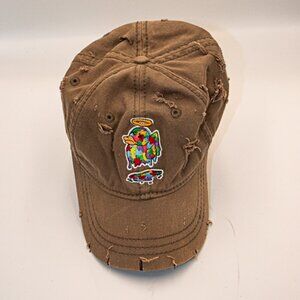 True Brand  Distressed "DAD" Hat